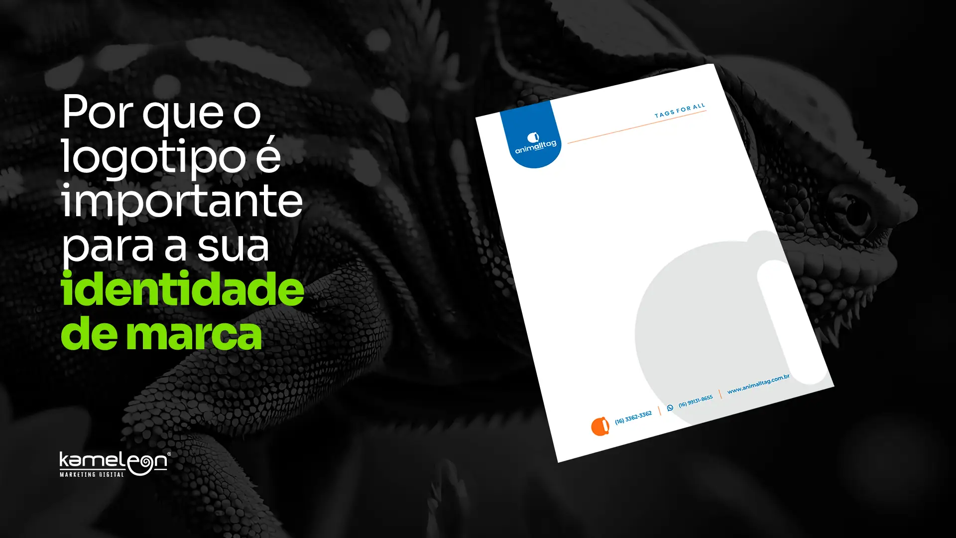 Logotipo como elemento da identidade visual de uma marca