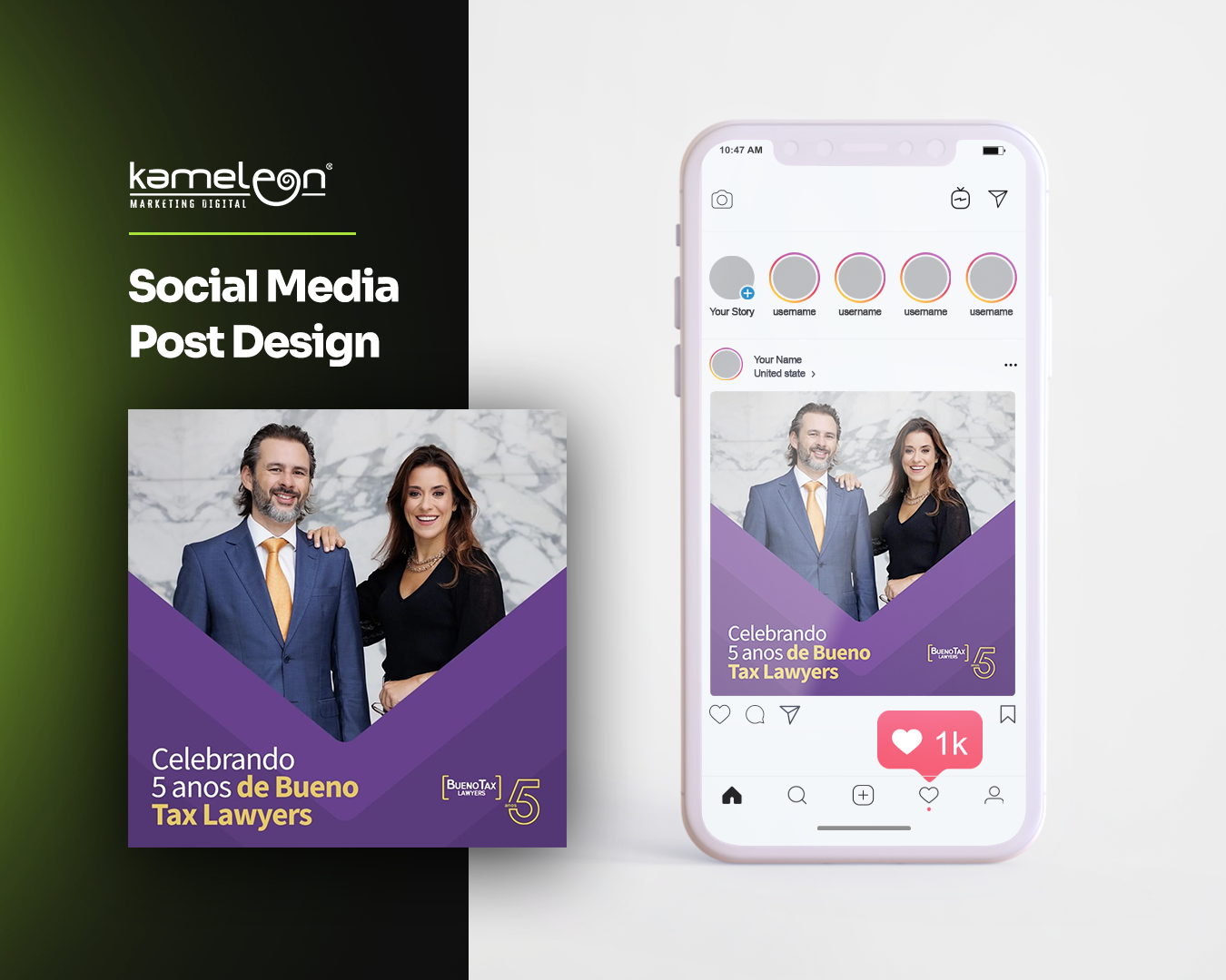 Portfólio BuenoTax Kameleon Marketing Digital