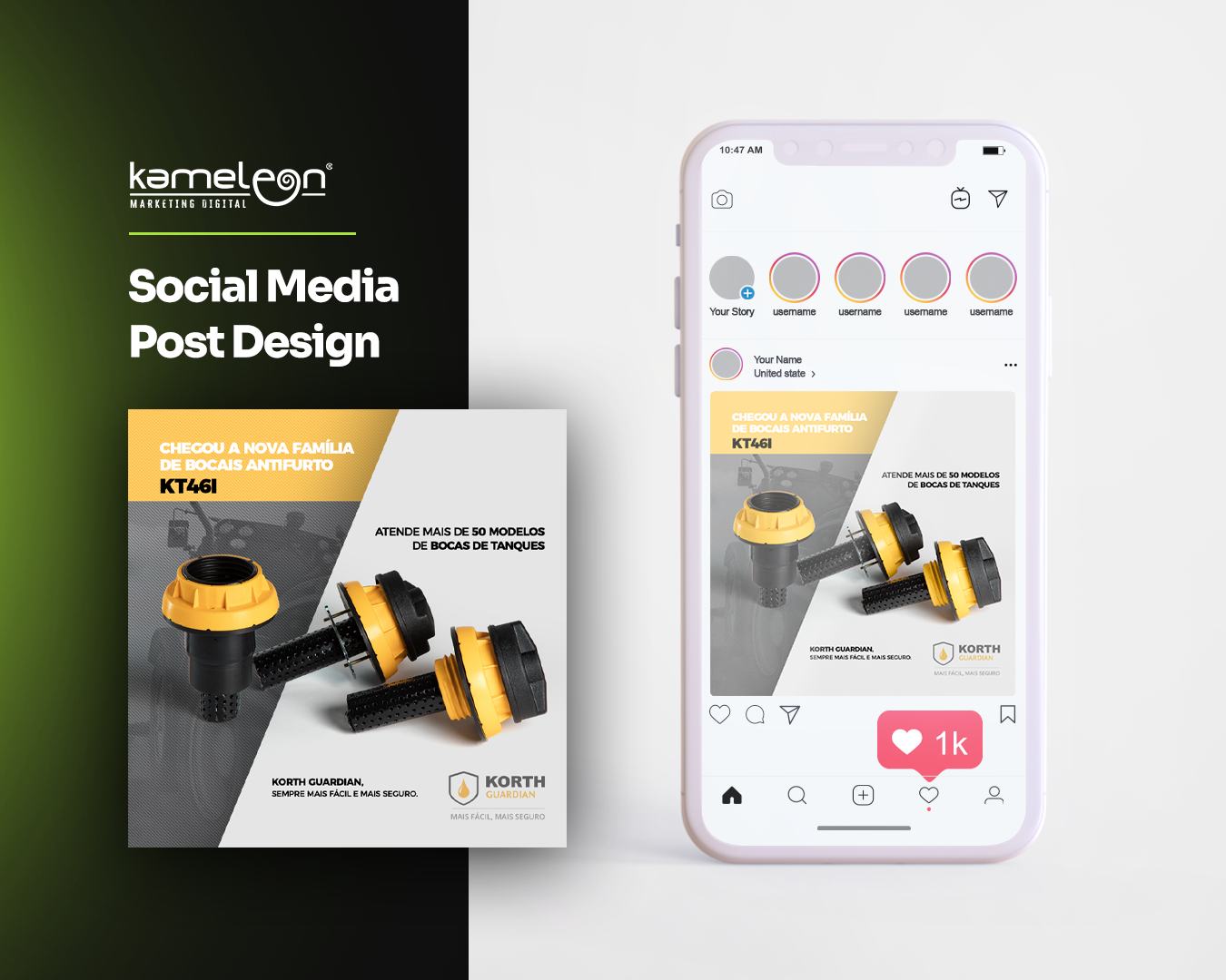 Portfólio Korth Kameleon Marketing Digital