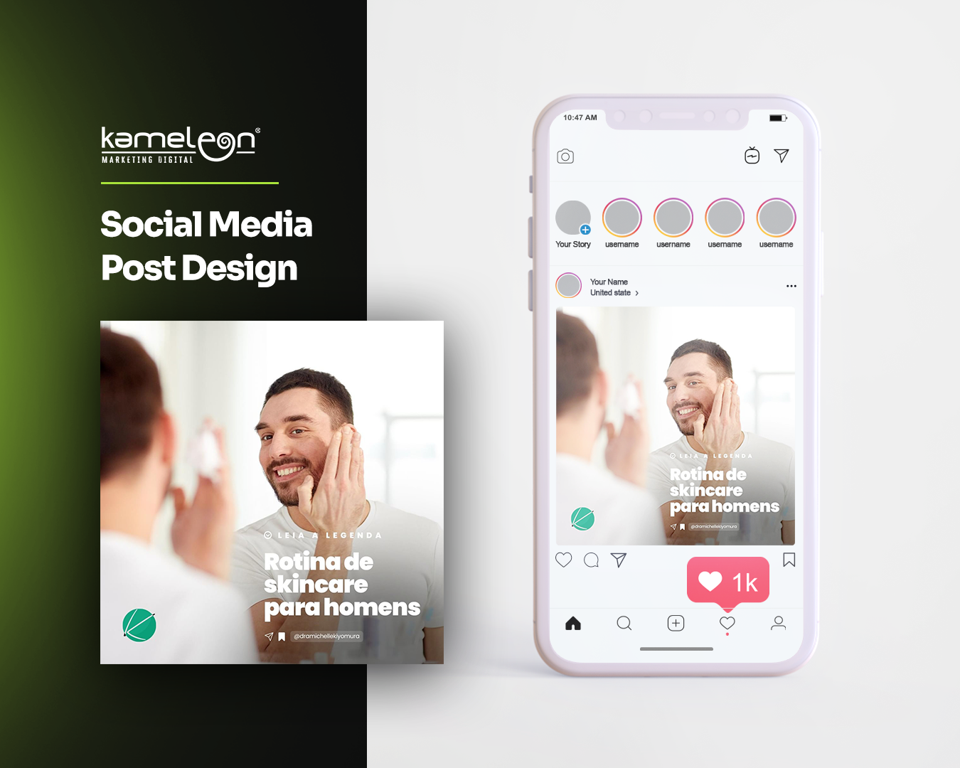 Portfólio Clínica Kiyomura Kameleon Marketing Digital