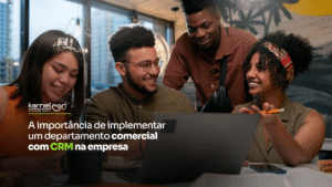 departamento comercial com CRM